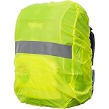 MOVOJA 55L Regenschutz Rucksack – Wasserdicht & Winddicht I Mit Reflektorstreifen I Regenschutz Schultaschen Regenhaube Schulranzen Tonister Regenhülle Wasserschutz Regenüberzug Backpack rain cover
