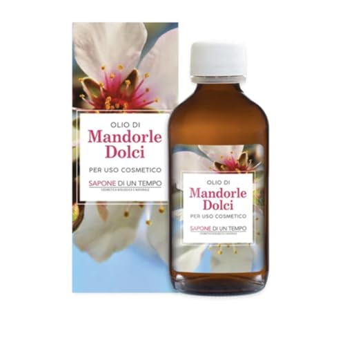 Sapone di Un Tempo Aceite de almendras dulces para uso cosmético 100% puro vegano 100 ml