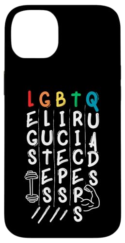 Workout LGBTQ Legs Glutes Biceps Triceps Quads Gym Lover �X�}�z�P�[�X iPhone 14 Plus �p