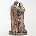 Veronese Design 6 1/8 Inch Holy Family Cold Cast Resin Bronze Finish Religious Gift Sculpture
