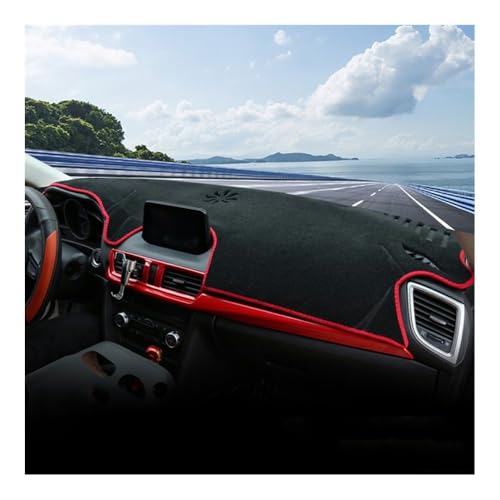 Couverture tableau de bord pour Mazda 3 2014-2018 idéale contre les reflets