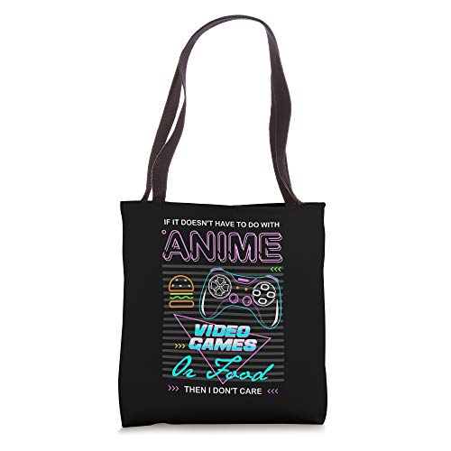 Kawaii Gamer Food Video Games Anime Comic PC Console Gaming Tote Bag