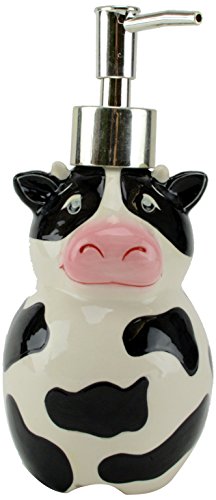 Boston Warehouse Udderly Cow Soap & Lotion Soap and Lotion Dispenser,