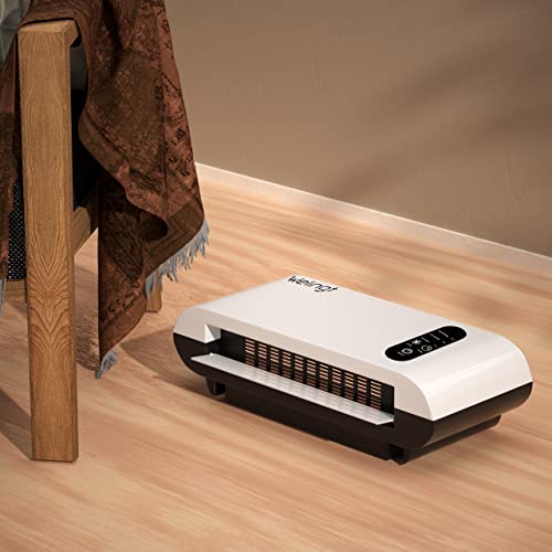 Welingt Electric Wall Mounted Ptc Heater Towel Heater White Color With Towel Rack Remote Control #TOP1