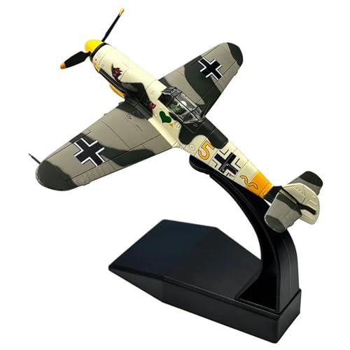Messerschmitt BF-109 escala 1/72 caza de la Segunda Guerra Mundial réplica