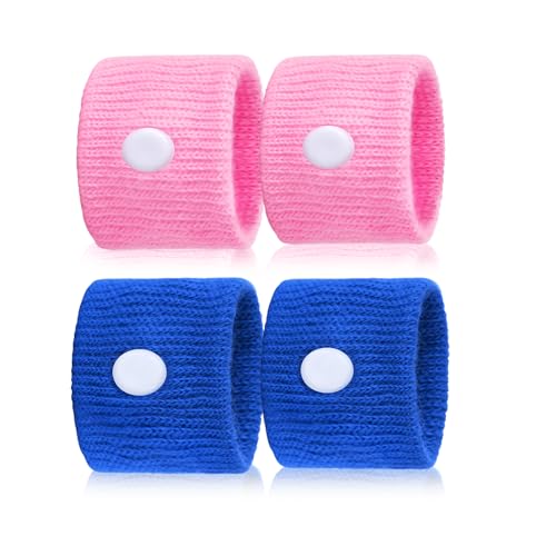 LYJEE Motion Sickness Bands, Travel Sickness Relief Wristbands, Anti-Nausea Wristbands for Car or Sea Sickness