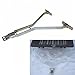 Digger Anchor ATV or Snowmobile Tow Hitch Mount for Large Pull Behind Sled, Porable Ice Fishing House/Shanty