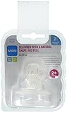 MAM Medium Flow Nipple, 2+ Months - 6 Pack