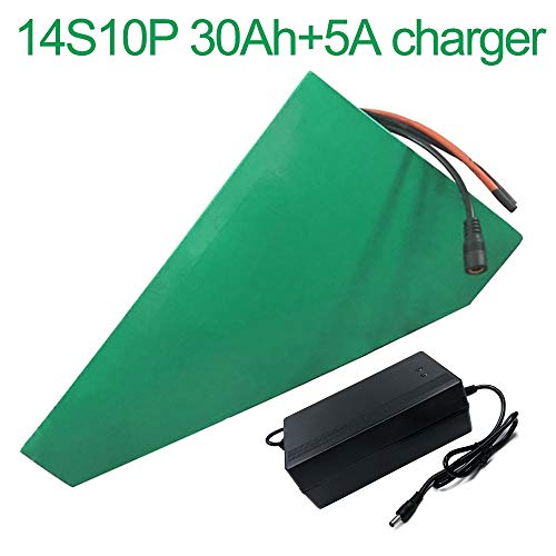 with 5A Charger 52V 30Ah 14S10P Li-ion Battery Electric Two Three Wheeled Motorcycle Bicycle 330 * 310 * 200 * 70 * 70 * 45mm