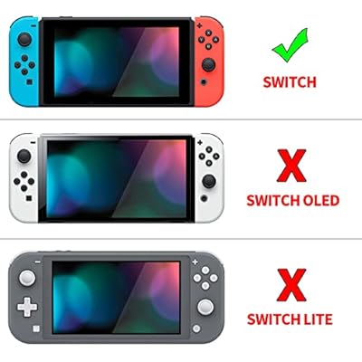 PlayVital ZealProtect Soft Protective Case for Nintendo Switch, Flexible Joycon Cover Slim Cover for Nintendo Switch with Screen Protector & Thumb Grip Caps & ABXY Direction Button Caps - Matcha Green