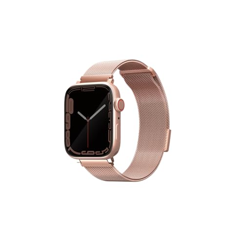 UNIQ DANTE Armband aus Edelstahl für Apple Watch Series 4-5-6, 40 mm/38 mm, sehr strapazierfähig