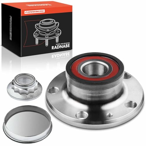 Frankberg 1x Wheel Bearing Hub Rear Compatible with A1 8X1 8XK 2010-2018 Ibiza Mk III 6L1 2002-2009 Fabia I 6Y2 1999-2008 Fox 5Z1 5Z3 5Z4 2005-2011 Polo 9N_ 2001-2009 Replace# VKBA3567 6Q0598611