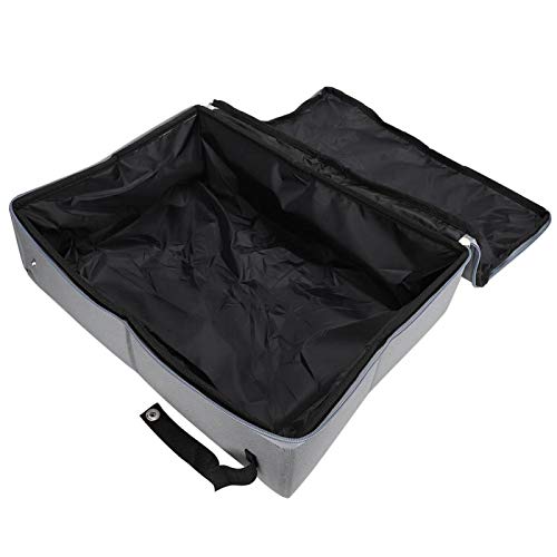 Vaso sanitário para gatos com tampa dobrável para gatos, caixa para gatos à prova d'água Fácil limp