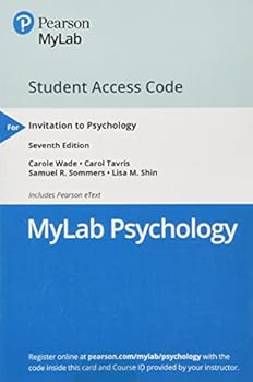 MyLab Psychology with Pearson EText -- Standalone Access Card -- for Invitation to Psychology