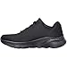 Skechers Women's Arch Fit Big Appeal Sneaker,Black Mesh / Trim,6 UK