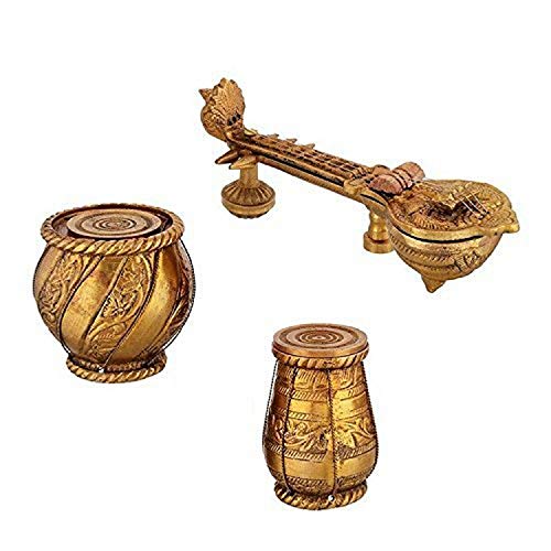 Aakrati VZX221 Sitar and Tabla Dugi Set Statue