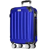 COQUE RIGIDE EN ABS ROBUSTE - La bagages cabine à roulettes est dotée d’une structure solide en ABS 100 %, offrant une résistance accrue aux chocs. La coque rigide protège efficacement le contenu pendant le transport en soute.