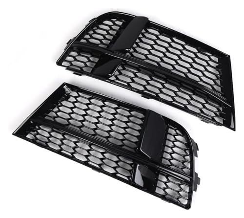 Cache grille pare-choc avant A3 8V S-Line à la finition noire mate premium