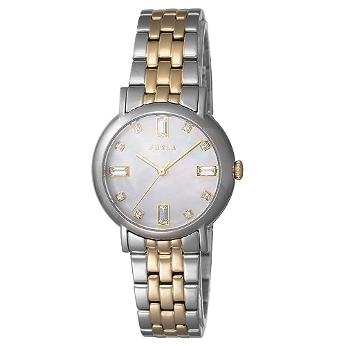 FURLA �t���� WW00024026L4 ���f�B�[�X FURLA EASY SHAPE �X�e�����X�X�`�[�� �N�H�[�c 30.5MM �S�[���h ���v �r���v �A�N�Z�T���[ �W���G���[ [���s�A���i]