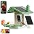 Alecxo Smart Bird Feeder with Camera Solar Powered, 2K HD Bird Camera Feeder with AI Recognition 11000+ Birds, Night Vision Dual Solar Panels, 32GB SD Card, Outdoor Birdhouse Feeder Hummingbird Feeder