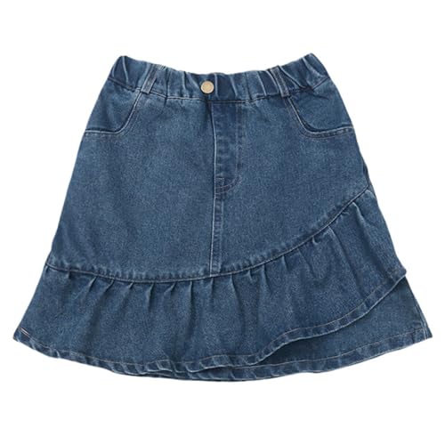 Jupe en jean fille idéale pour les vacances d'été au parc