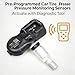 MotoParAcc 315Mhz Pre-Programmed Car Tire Pressure Monitoring Sensors, TPMS Sensors Set of 4 Compatible with PMV-107J 42607-0C020 Replacements for Camry Corolla Prius RAV4 Lexus