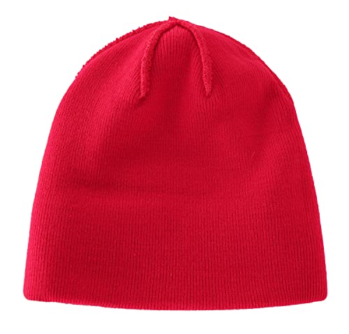 Image of Home Prefer Mens Winter Hats Acrylic Knit Cuff Beanie Cap Warm Womens Beanie Hat