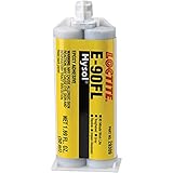 Loctite 219298 Gray E-90FL Hysol Epoxy Structural Adhesive, Flexible, 50 mL Dual Cartridge
