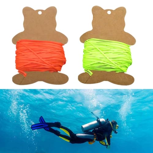 Línea de buceo sumergible naranja para exploración de pecios 5