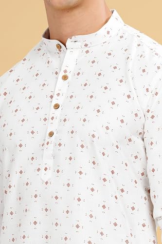Image of BE ACTIVE Cotton Kurta for Men | Traditional and Stylish Design | Indian Kurta | Full Sleeve Kurta