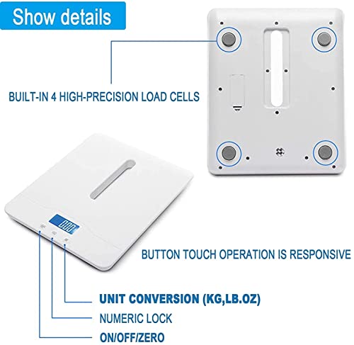 Asibt Baby Scale With Tape Measure, Multifunctional Baby Scale, Baby Scale With Height Tray Digital Weight Max (70Cm), Accurate Measurement Weight Max (220Lbs) And Height Tracking Max (24") #TOP2