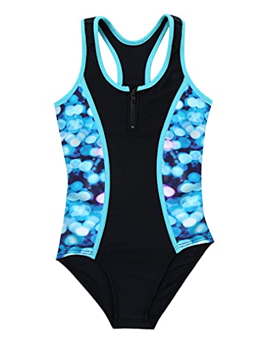 Girls Two Piece Athletic Swimsuit One Piece Jumpsuit with Boyshorts Bathing Suits for Kids3