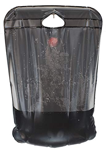 Obbomed® Hb-4020 5 Gallons / 20 Liters Portable Solar Shower Bedside Bag To Be Hanged On Bedpost Or Iv Pole, Sun Heating Water Container For Easy And Safe Bathing For Shampooing, Caretakers, Pvc, 1Pce #TOP3