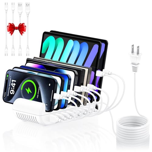 Amazon.co.jp: ChrisPow 65W USB充電ステーション 8ポート 【Type-c *4