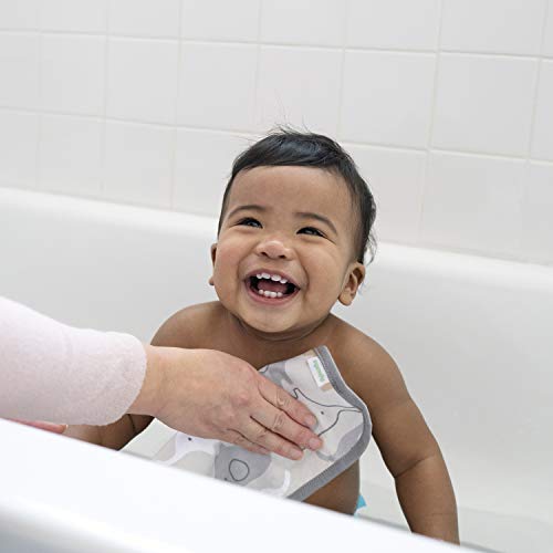 Image of Ingenuity Clean & Cuddly Hooded Baby Bathrobe - Grazer & Clean & Cuddly Hooded Character Towel - Grazer & Clean & Cuddly 6-Pack Terry Washcloth Set - Grazer
