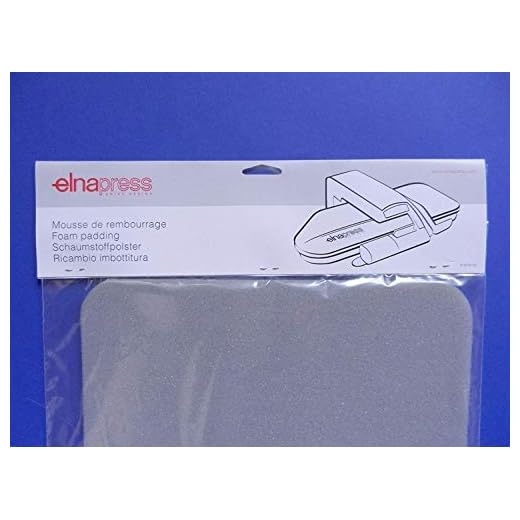 Elna Press 819920-22 Coussin en Mousse pour Presse à Repasser