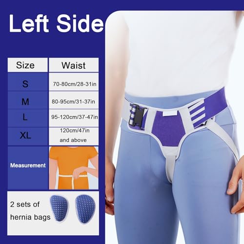 Faja para Hernia Inguinal Unilateral para Hombre Grande miniatura 2