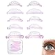 SHYSBV 5 Paare Wiederverwendbar Lash Lift Pads,5 Größen Wimpernlifting Zubehör Pads,Silikon Wimpern Lifting Pads,Selbstklebende Wimpernlifting Pad im Muschelstil,mit Aufbewahrungsbox,für Salon Zuhause