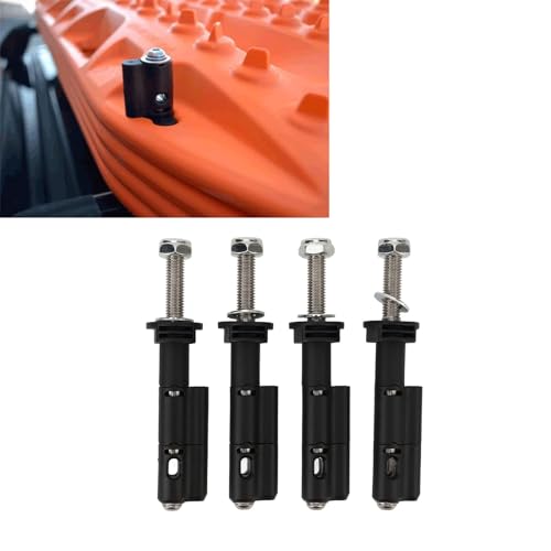 Pasadores de montaje para placa Maxtrax MKII en acero y nailon 2