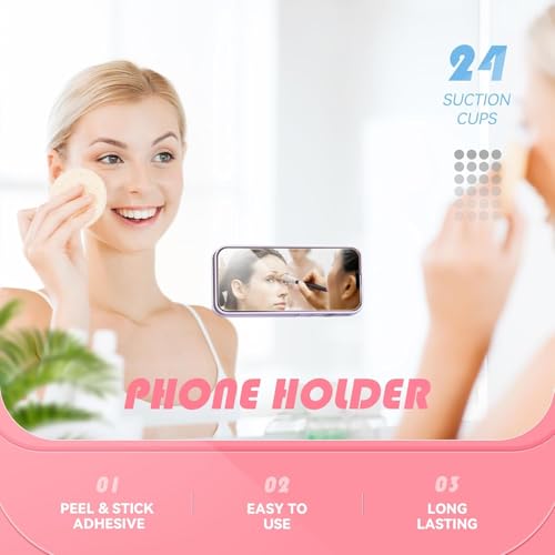 Meyaar Silicone Phone Sticky Grip Pink Light Pink - Image 3