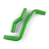 VLOCEMNYE Silicone Radiator Hose Kit For T oyota Corolla Levin AE111 AE101G 4A-GE 20V 3 Layer 4.5mm (Green)