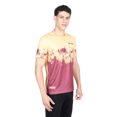 Image of YONEX Essentia Junior T-Shirt - Sustainable Performance | TruDry Moisture-Wicking | Cool, Dry and Comfortable | Round Neck | Light Weight | Eco-Friendly T-Shirt Recycled Plastic Bottles