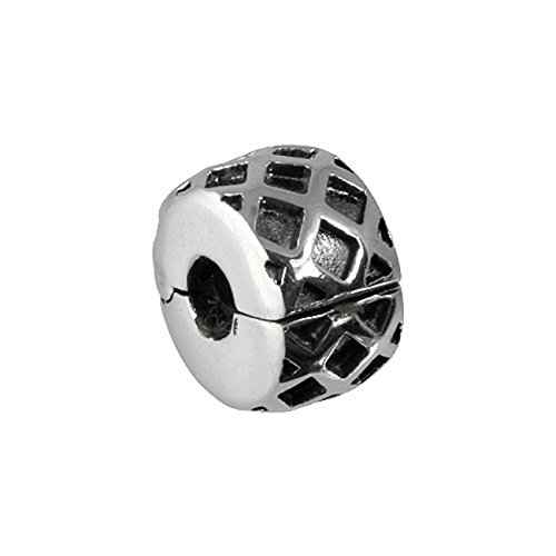 Carlo Biagi Bead{925} plata clip cesta de pulsera colgante BSFC06