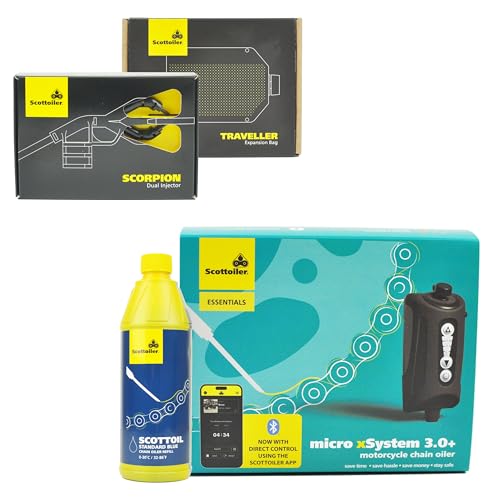 Scottoiler xSystem 3.0+ kit de lubrification électronique connecté Bluetooth
