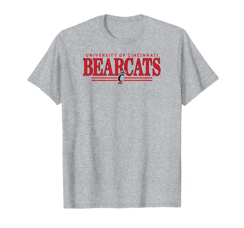 Cincinnati Bearcats Regalia Gray Officially Licensed T-Shirt