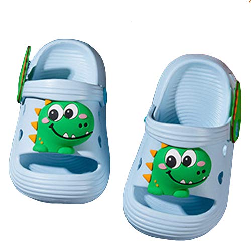 Nuevo Y Simpático Dibujo Animado Zuecos Y Mules Sandalias Zapatillas De Bebé Antideslizantes Y Suaves Sandalias De Playa Jardín Y Piscina,Azul,15 Cover