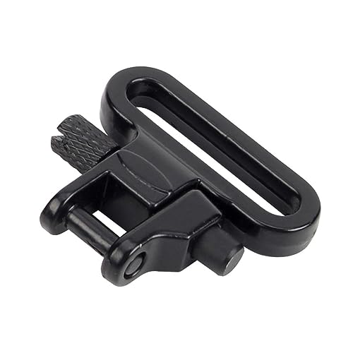 Tiardey 1Pair Quick Release Buckle Outdoor Tactical Strap Buckle Shoulder Strap Carabiner for Airsoft Sling