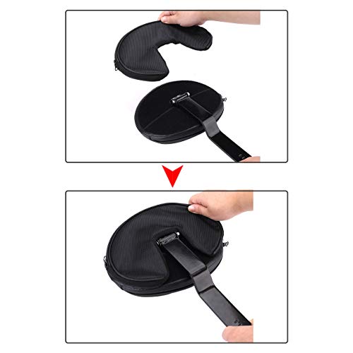 AUFER Driver Rider Backrest Sissy Bar Pad Back Rest Mounting Kit, for chief Classic Chieftain Roadmaster Springfield 2014-2019 (Detachable, Adjustable, Plug-In) - Thumbnail 7