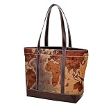 Purses for Women,Tote Bag for Women,Handbags for Women,Vintage Earth World Map