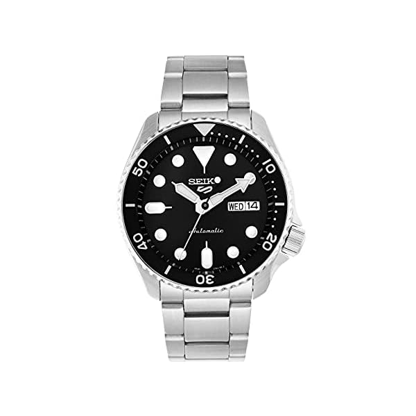 SEIKO Men's Analogue Automatic Watch 5 Sports, Black, 5K1, 5K1